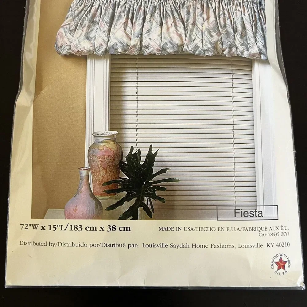 Vintage NWT Balloon Valance 72